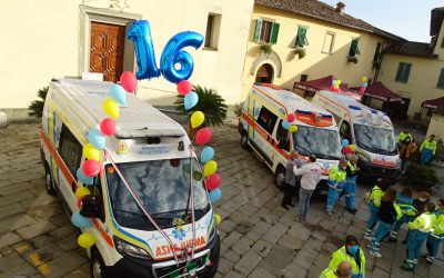 Inaugurata la nuova ambulanza 16