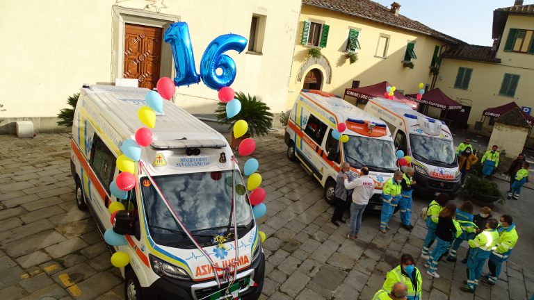 Inaugurata la nuova ambulanza 16