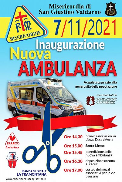 Inaugurazione nuova Ambulanza